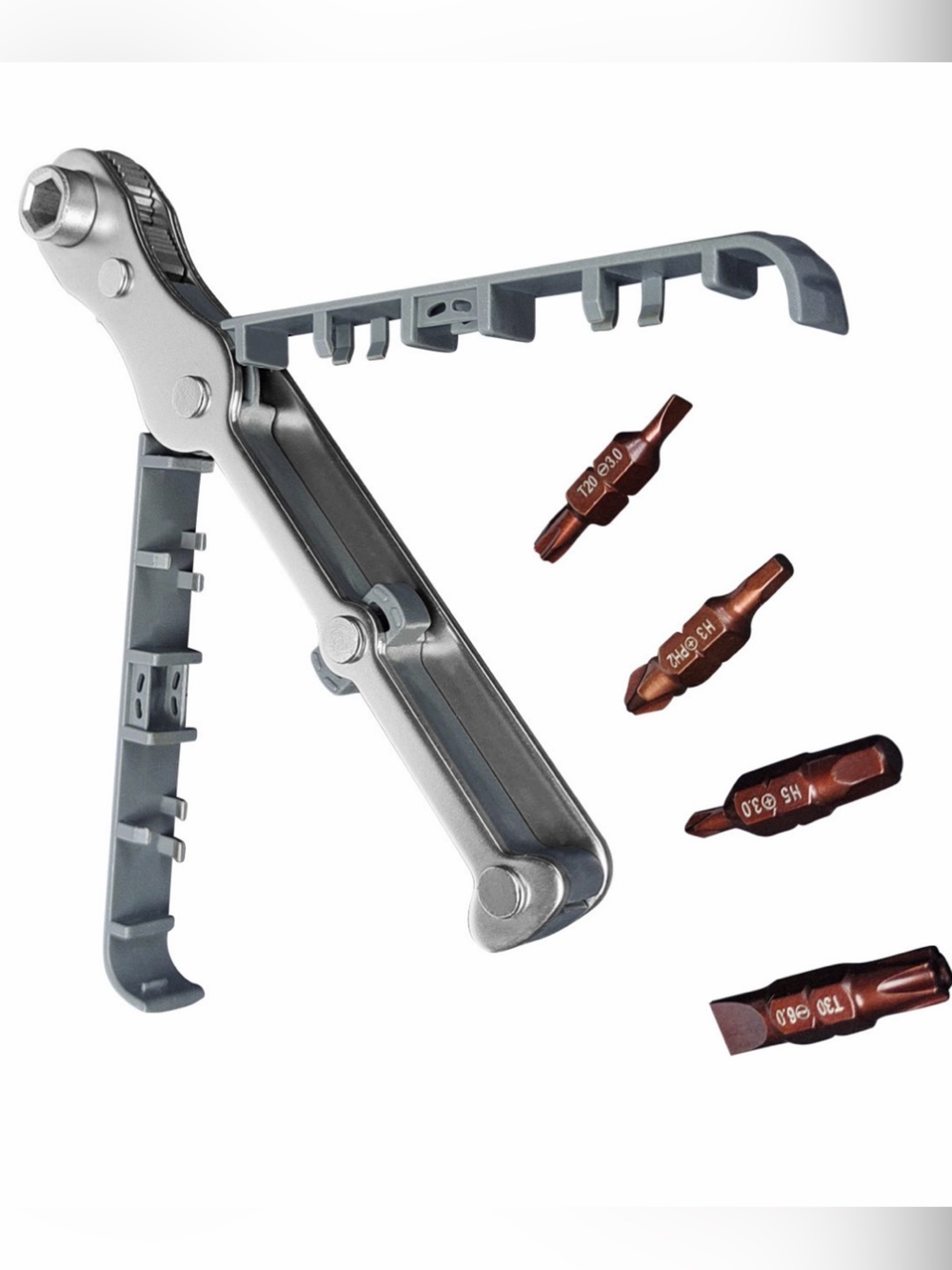 Two-Way Ratchet Bolt Driver | Reversible Hand Tool | Hex Bolt Wrench | Sealed